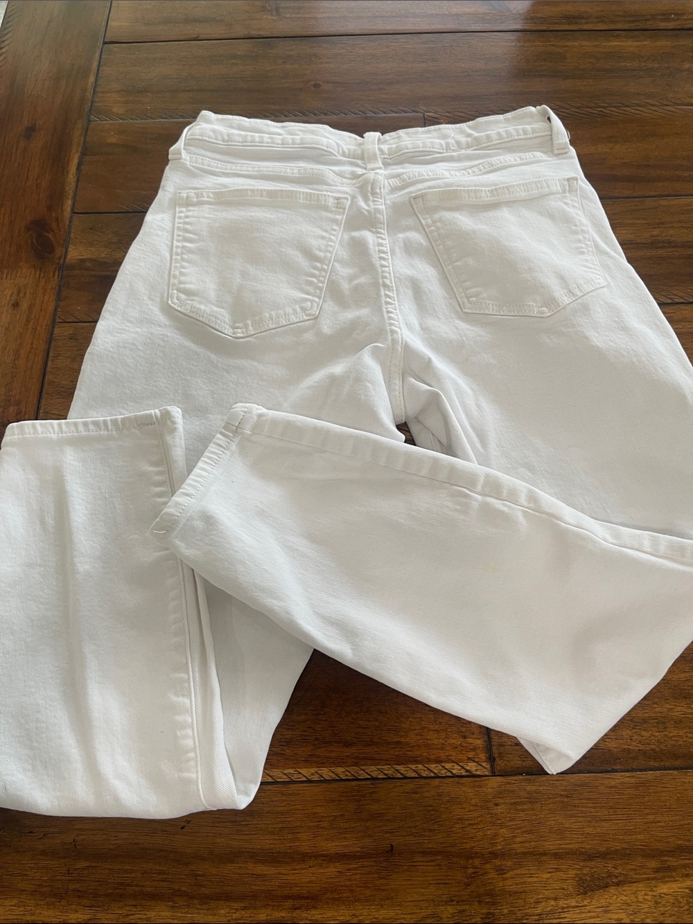 Lucky Brand White Ava Mid Rise Crop Skinny Jeans size 8/29 cropped - Picture 12 of 14